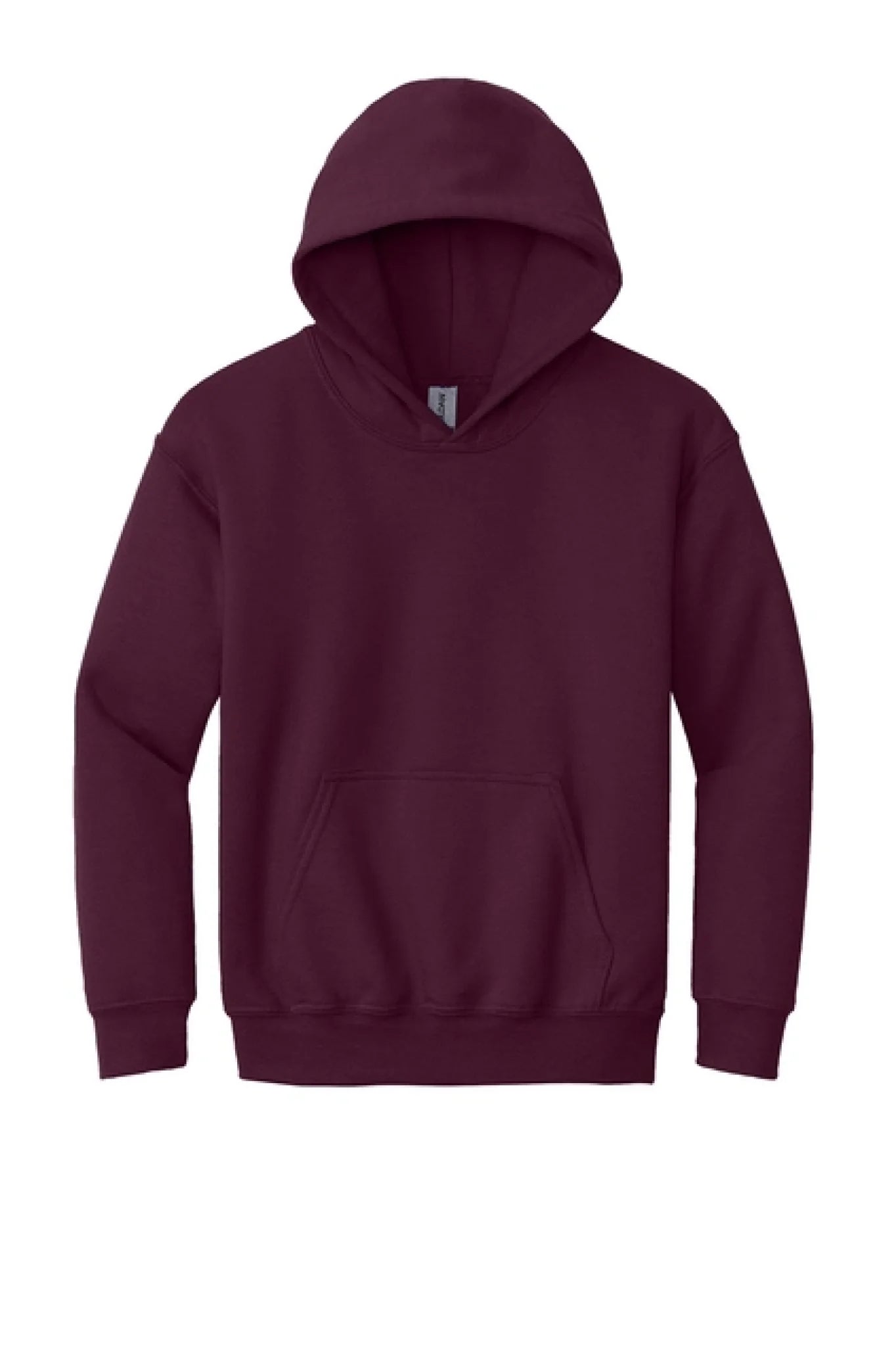18500b maroon hoodie youth