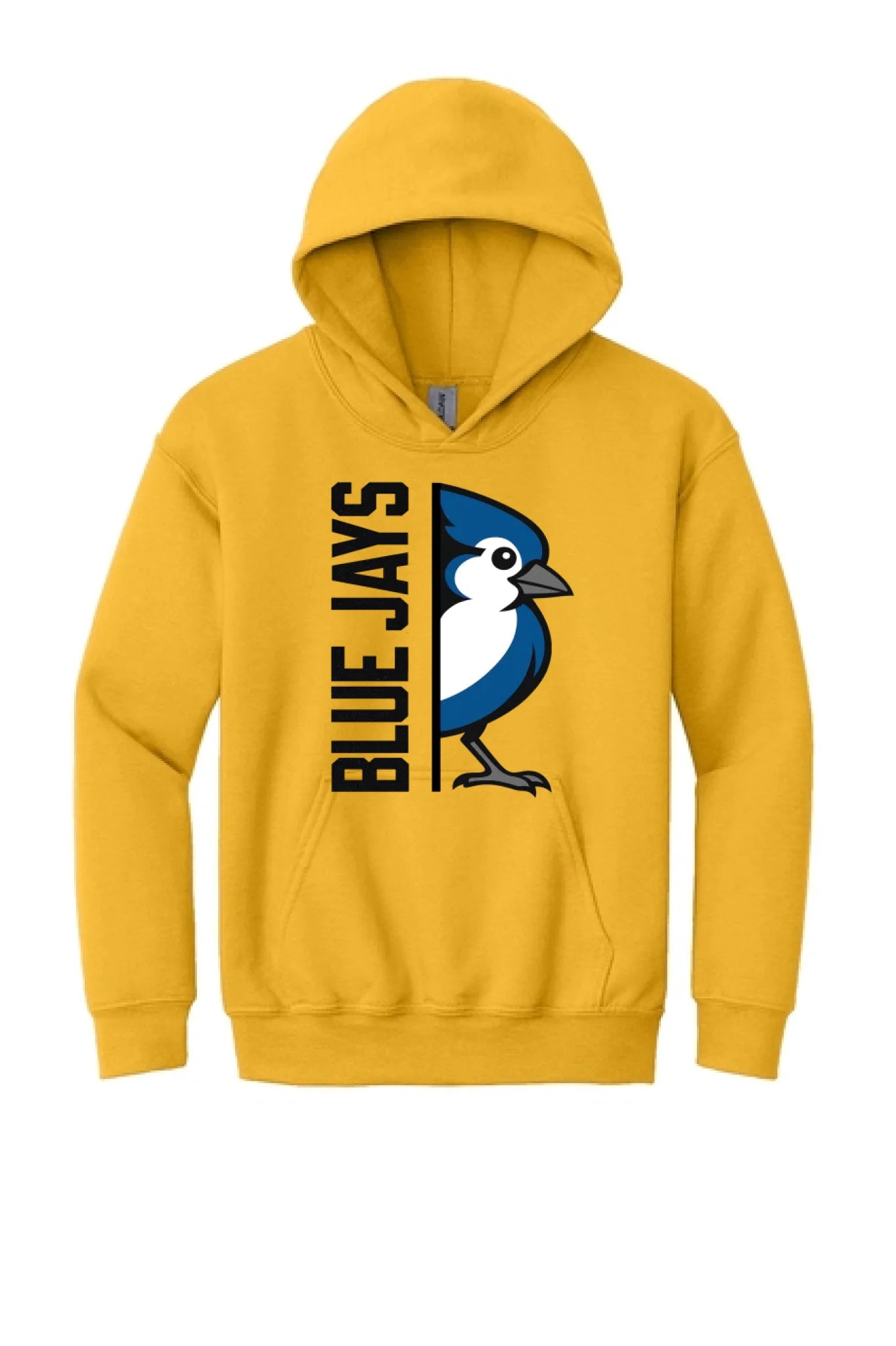 18500b gold hoodie youth